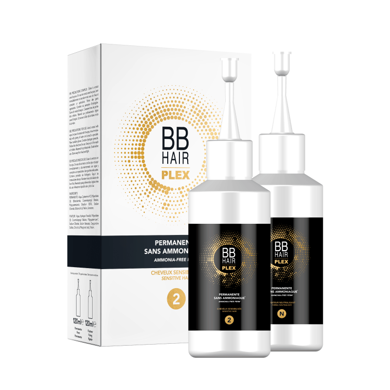 BBHair Plex permanent N°2 Sensibilisiert ohne Ammoniak 120+120ml